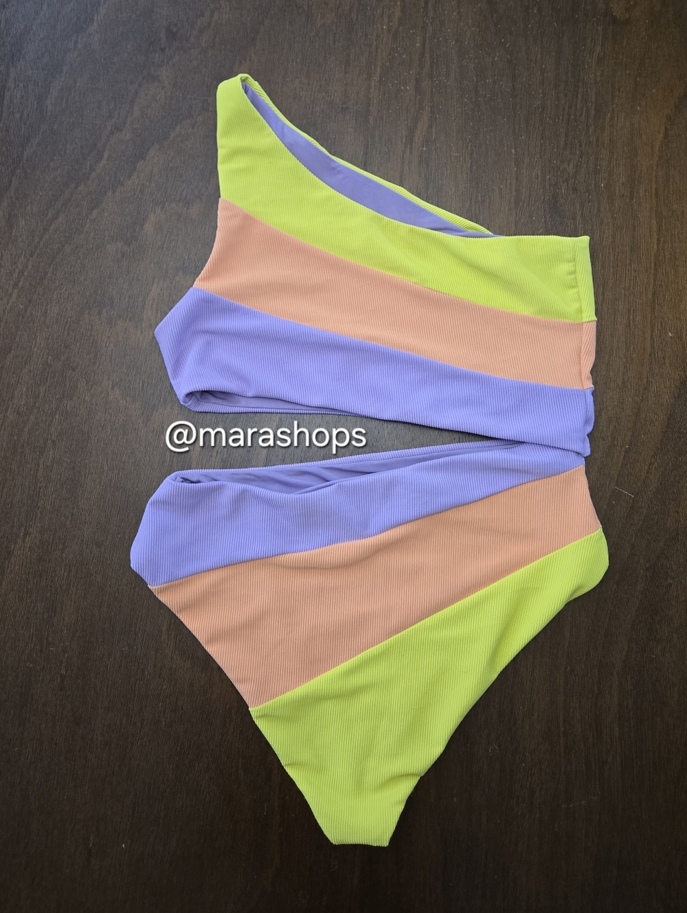 Beach Riot Joyce One Piece Ribbed Cutout Swimsuit - Picture 5 of 7
